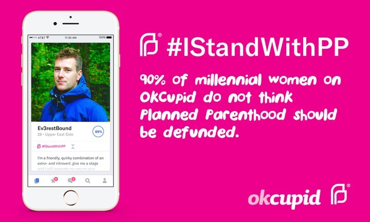 Okcupid Launches Badge That Enables Daters To Filter For Planned Parenthood Supporters