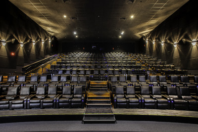 A completed recliner auditorium (CNW Group/Landmark Cinemas)