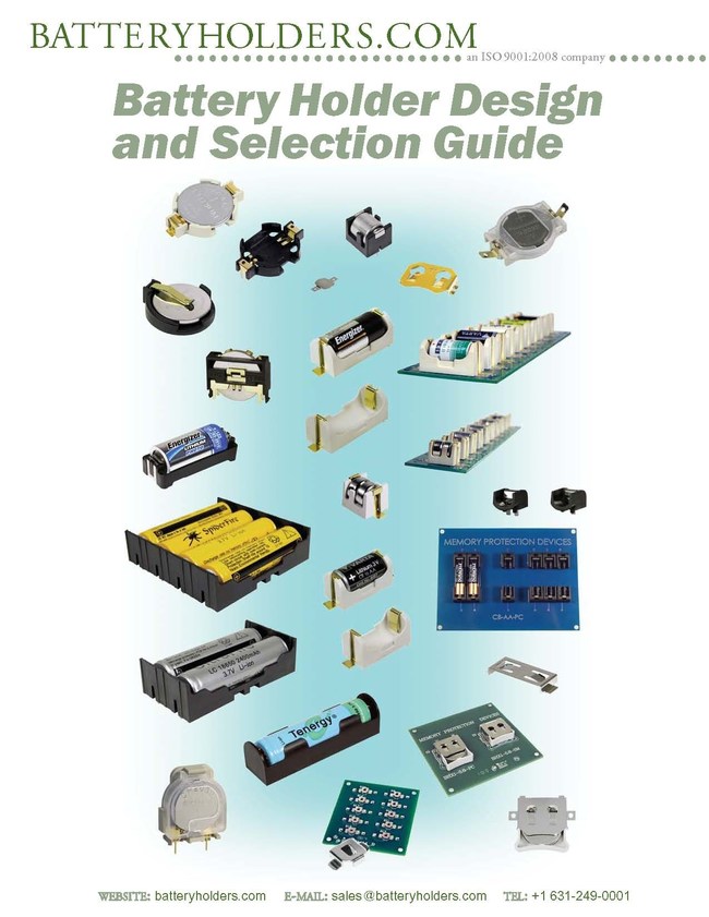Memory Protection Devices, Inc. Launches Designers Guide to Battery