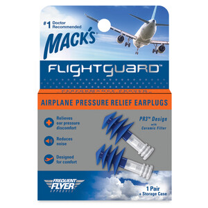 McKeon Products, Inc. introduces the new Mack's® Flightguard® Airplane Pressure Relief Earplugs, offering flyers a more comfortable flight experience