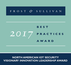Frost &amp; Sullivan Recognizes DigiCert with its 2017 North American Visionary Innovation Leadership Award for Internet of Things Security