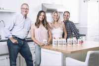 Today, co-founders (from left to right) John Foraker, Jennifer Garner, Cassandra Curtis and Ari Raz announce the expansion of Once Upon a Farm, an organic family food company that currently offers a line of cold-pressed organic baby foods and applesauces. The company has plans to grow into new categories with the goal of providing as many children as possible with the best-tasting, most nutritious and highest quality foods, using sustainable methods.