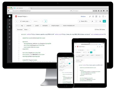 Helix TeamHub lets you store your build artifacts with your source code, for one centralized view. Helix TeamHub supports both Maven and Ivy repositories.