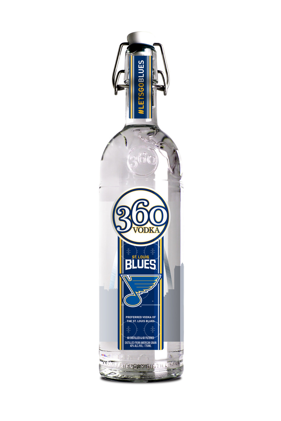 360 Vodka Announces Partnership with St. Louis Blues, Unveils Limited