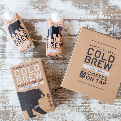 Wandering Bear Cold Brew Coffee Single Serve and Bag In Box to always have your brew on the go