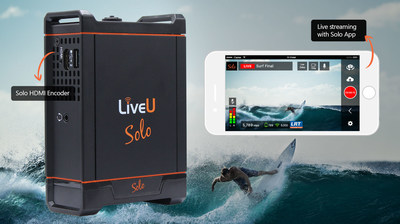 The new LiveU Solo HDMI encoder and iOS app