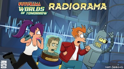 ¡FUTURAMA está de vuelta! Jam City estrenó y puso a disposición un nuevo episodio de doble duración del podcast Futurama: Worlds of Tomorrow (Mundos del Mañana), creado por Matt Groening