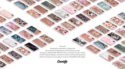 Casetify, leading tech accessories brand, unveiled two new premium iPhone cases including the new Impact Case, featuring military grade protection and QìTech™ material, along with two new glitter colors to add to their best selling Say My Name custom glitter cases.