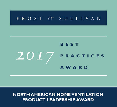 2017 North American Home Ventilation Product Leadership Award