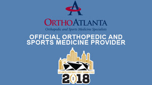 OrthoAtlanta is Official Orthopedic and Sports Medicine Provider to Atlanta Football Host Committee for 2018 College Football Playoff National Championship