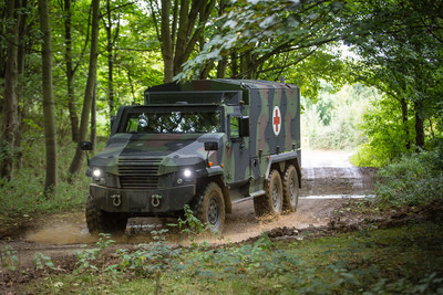 General Dynamics Land Systems-UK and General Dynamics European Land Systems are showcasing the EAGLE 6x6, which will enter trials shortly for a part of the UK's Multi Role Vehicle - Protected (MRV-P) programme, at Defence and Security Equipment International (DSEI).