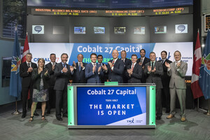 Cobalt 27 Capital Corp. Opens the Market