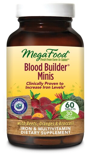 MegaFood® Blood Builder® Now Clinically Proven to Increase Iron Levels*