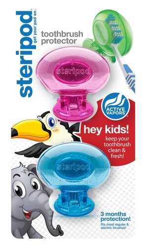 Steripod Kids Toothbrush Protector Debuts at Walmart Stores Nationwide