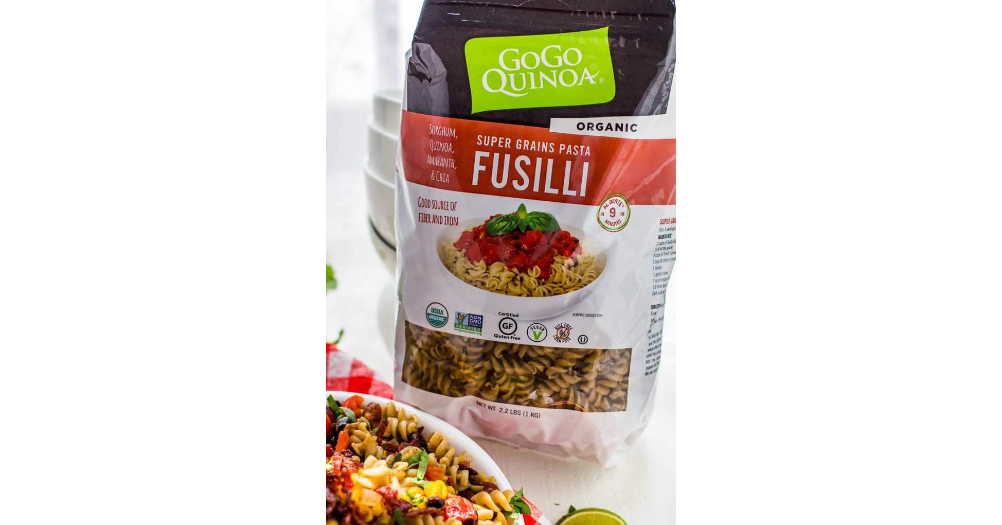 GoGo Quinoa Launches New Innovative Super Grains Gluten Free Pasta