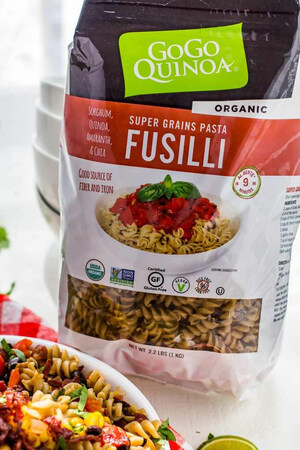 GoGo Quinoa Launches New Innovative Super Grains Gluten Free Pasta