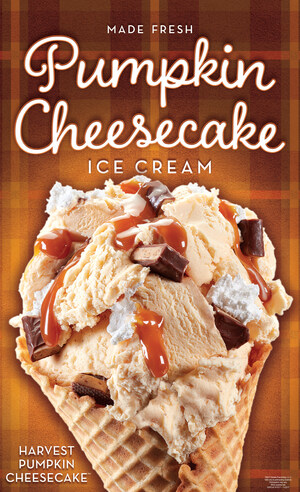 Fall Returns To Cold Stone Creamery With Pumpkin Cheesecake Ice Cream &amp; Creme Brulee Ice Cream