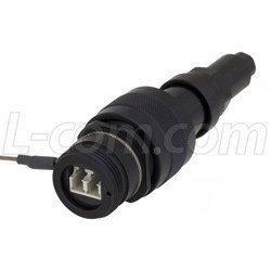 L-com推出IP68级光纤插头、插座及锁紧螺母
