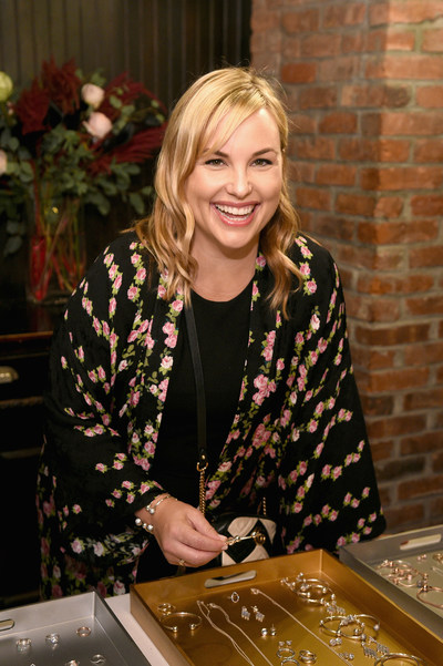 Hillary Kerr, Co-Founder of Who What Wear, at PANDORA Jewelry Bangle Bash, September 13, 2017