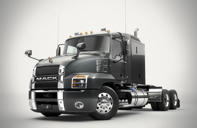 Mack Trucks today introduced the Mack Anthem™, a re-engineered, redesigned and reimagined interpretation of what today’s highway truck should be. With new driving and living environments, the Mack Anthem gives drivers and businesses the tools they need to command the road. The Mack Anthem is available in several configurations, including Day Cab, 48-inch Flat Top sleeper, and an all-new 70-inch Stand-Up sleeper option.