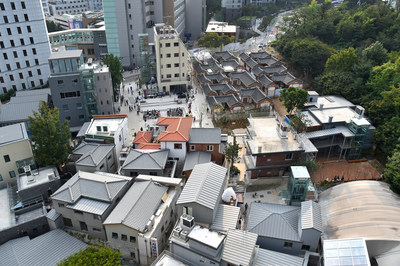 A Donuimun Museum Village onde acontece a Exposição Temática