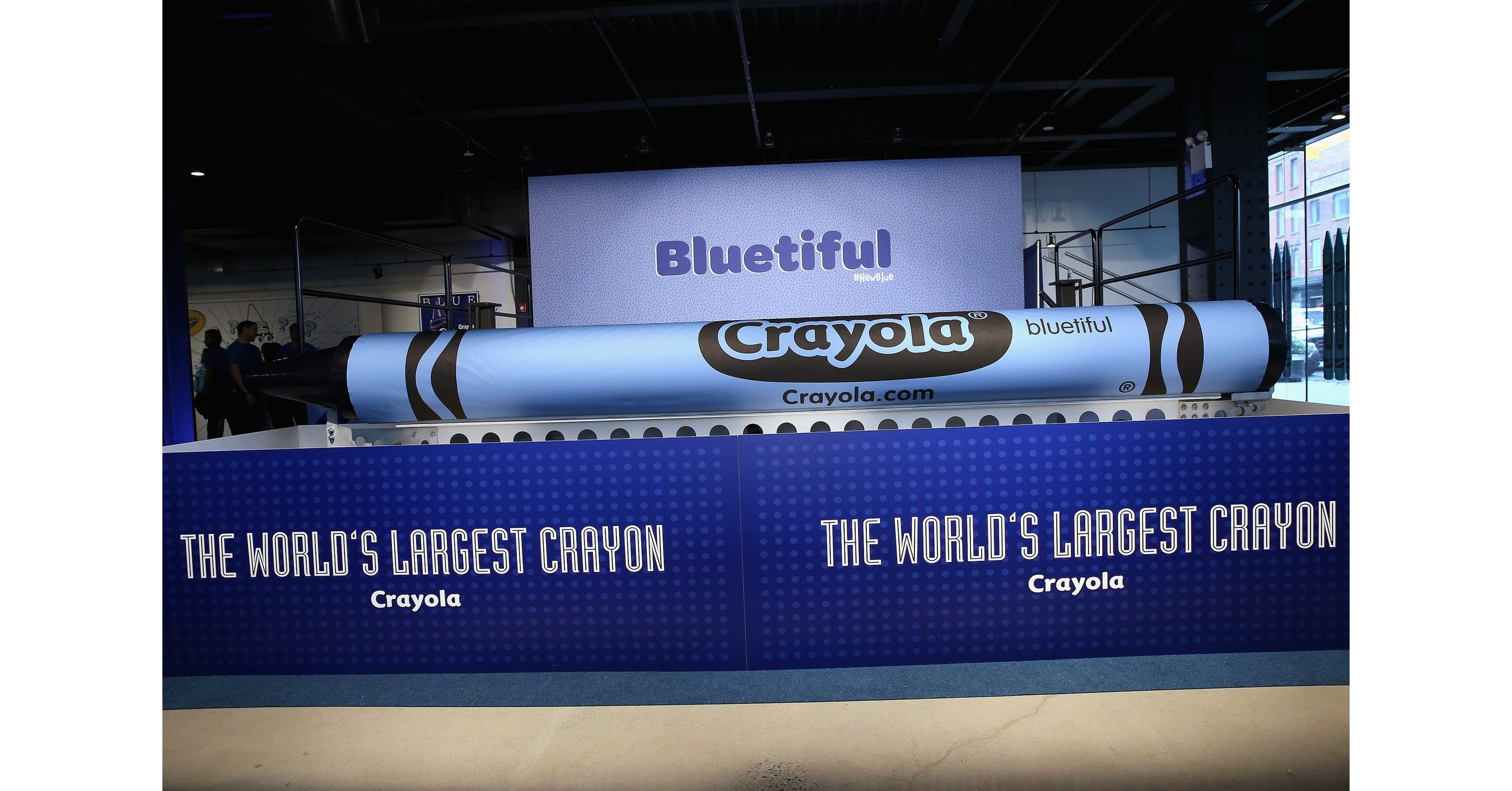 Walmart Corpus Christi - Flour Bluff Dr - Crayola's new color is here!  Introducing Bluetiful, the newest blue voted in by fans. You will find four  of these crayons and a sharpener