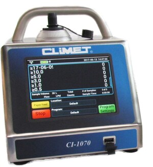 Climet Introduces Nextgen Portable Particle Counter