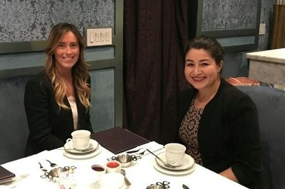 Minister Monsef discusses ways to advance gender equality with Ms. Maria Elena Boschi, Undersecretary of State to the Presidency of the Council of Ministers of Italy. (CNW Group/Status of Women Canada)