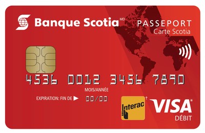 Banque Scotia Passeport Carte Scotia (Groupe CNW/Scotiabank)