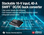 Unique DC/DC converter combines true fixed frequency and ultra-fast transient response with integrated compensation