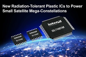 Intersil's New Radiation-Tolerant Plastic ICs to Power Small Satellite Mega-Constellations