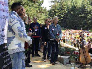 Hundreds Gather at National AIDS Memorial to Dedicate Newly Built Hemophilia Memorial Circle to Honor Lives Lost in Early Days of AIDS Epidemic