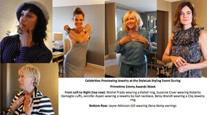 COUNTDOWN TO THE PRIMETIME EMMY AWARDS: Television Stars Preview Jewelry for the Red Carpet from the StyleLab Styling Event