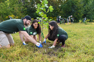 London celebrates the planting of TD Tree Day's 300,000th tree