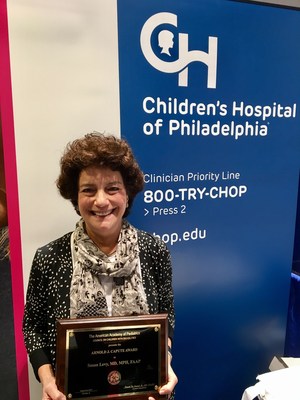 Children’s Hospital of Philadelphia’s Dr. Susan E. Levy recognized for her contributions in the field of children with disabilities