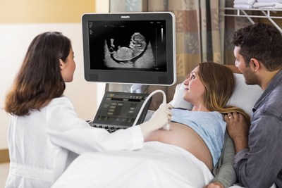 Through advanced PureWave crystal technology with fine-elevation focusing capability, the eL18-4 provides exceptional 2D detail resolution along with the penetration needed for diagnostic confidence in early obstetrical exams.