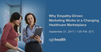 SGK Health Explores The Power Of Empathy-Driven Marketing In Webinar "Why Empathy-Driven Marketing Works In A Changing Healthcare Marketplace"