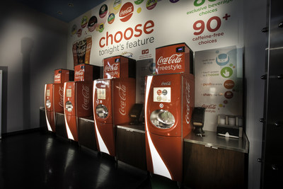 Coca-Cola Freestyle experience at Landmark Cinemas (CNW Group/Landmark Cinemas)