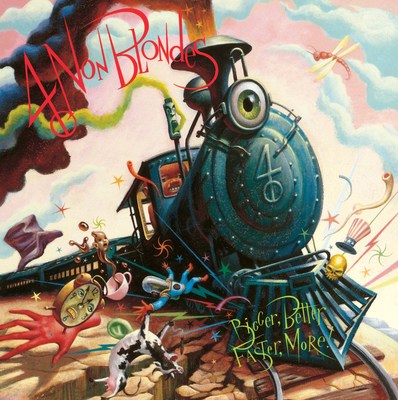 On October 13, UMe will celebrate the 25th anniversary of 4 NON BLONDES' Bigger, Better, Faster, More!'s release with a special vinyl edition of this classic LP, marking its first-ever American vinyl release.  In addition to its standard black-vinyl release, the anniversary LP will also be released in a limited Custom Opaque Green colored-vinyl edition that will be available exclusively through the online retailer uDiscover.