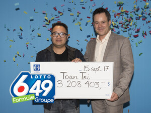 Loto-Québec to welcome its 100th millionaire of the year! $16,042,016: The last 2 new multi-millionaires claim their prize