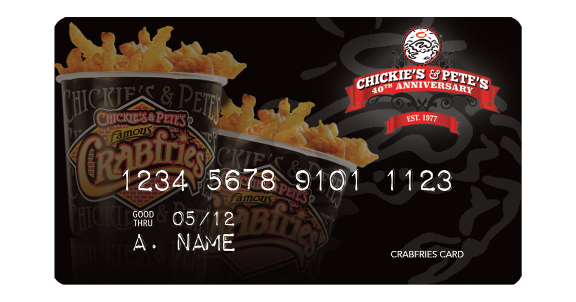 Chickie's & Pete's To Offer 40 Days of Crabfries® With Limited Edition