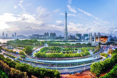 Guangzhou, a bird's eye view