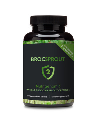 BROC SPROUT 2 is a 100% natural, nutraceutical-grade Whole Broccoli Sprout Capsule that quickly and easily delivers Sulforaphane to the body’s cells. Sulforaphane is the dynamic, phytochemical molecule, widely considered by the scientific community to be a critical trigger of the human cell’s defense system, empowering the body to combat disease-causing elements that affect lives on a daily basis.