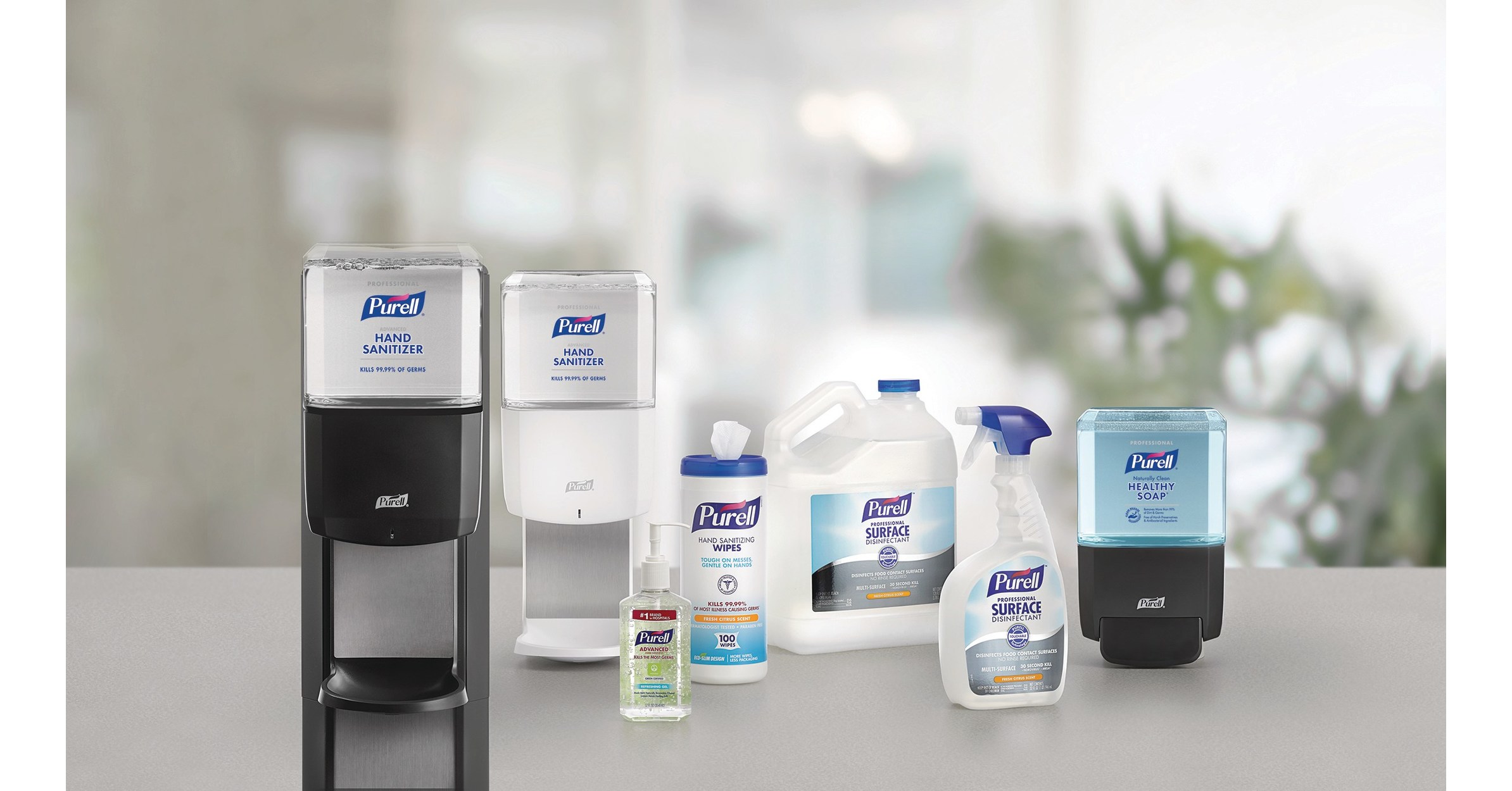 PURELL Brand Expands with Launch of Surface Wipes From: Gojo Industries