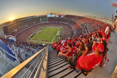 49ers fans can enjoy game day promotions at Santa Clara businesses. For a list of pre-game activities, visit www.SantaClara.org/49ers.