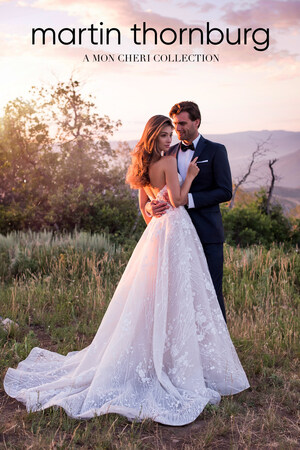 Martin Thornburg Unveils Younger, Sexier, Softer Spring 2018 Bridal Collection