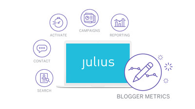 Julius is your complete end-to-end Influencer Marketing solution allowing you to search, contact, activate and report on your campaign.