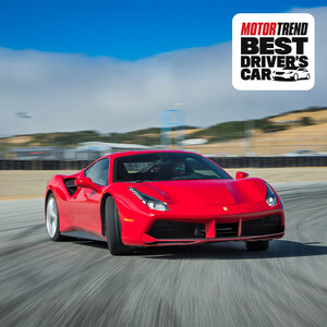 MOTOR TREND Names Ferrari 488 GTB 2017 Best Driver's Car