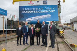 Crystal River Cruises Welcomes Crystal Mahler To The Fleet At Handover Ceremony In Germany