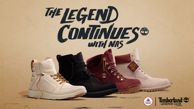 Foot Locker, Timberland and Nas introduce Fall 2017 Legends Collection.